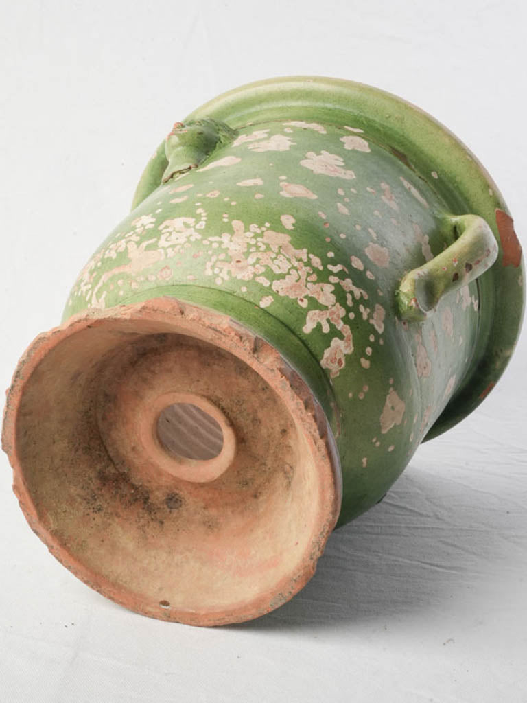 Artistic finger-pressed detail urn