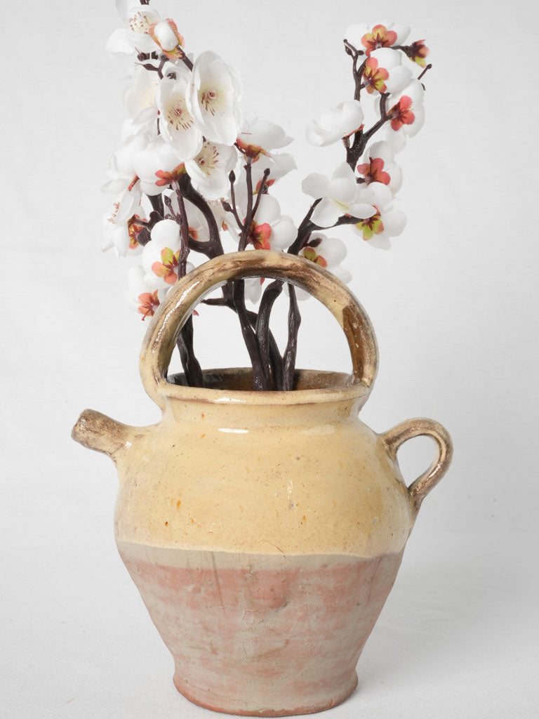Charming mid-century terracotta water ewer