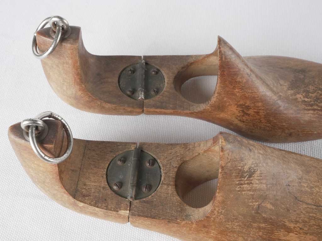 Early 1900s wooden shoe stay artifact