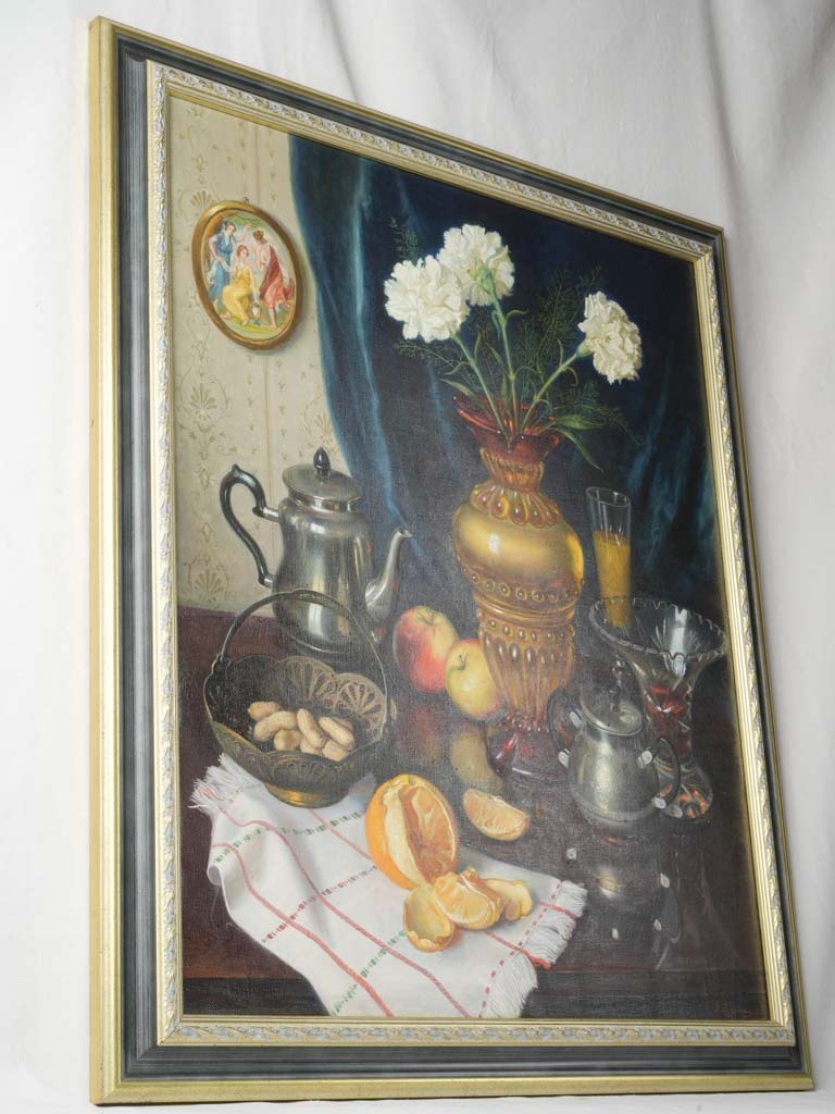 Sophisticated Modern Russian Still Life Painting - 39½" x 32¼"