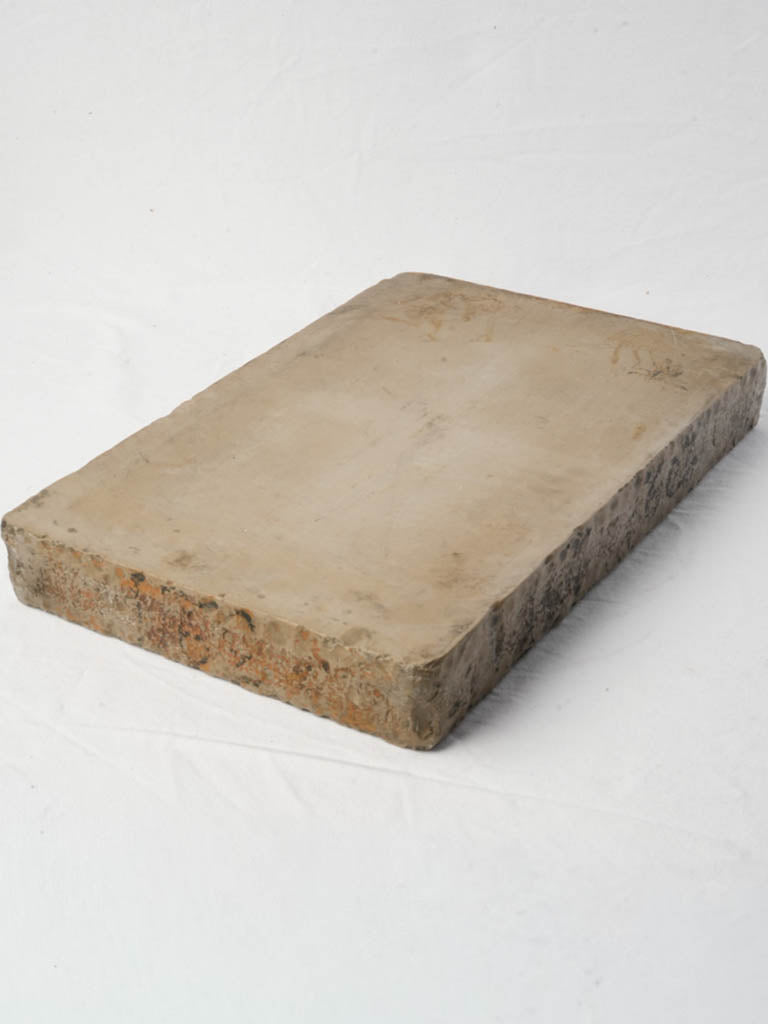 Timeworn patina lithographic stone