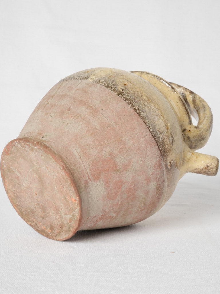 Provencal mid-century terracotta pitcher
