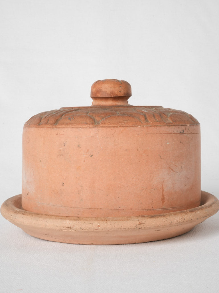 Delicate antique French butter storage pot