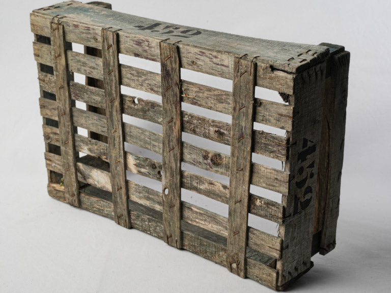 Provençal market style storage crate  