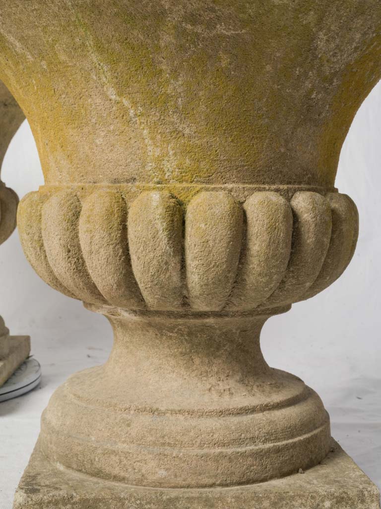 Handsome square-based garden planters