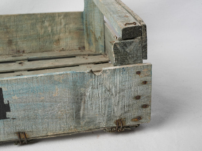 Early-century rustic storage container
