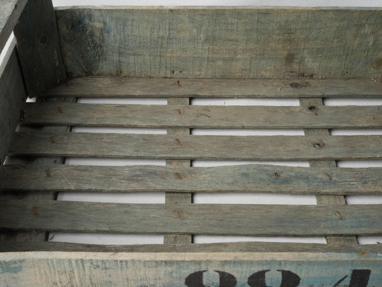Understated elegant wooden crate