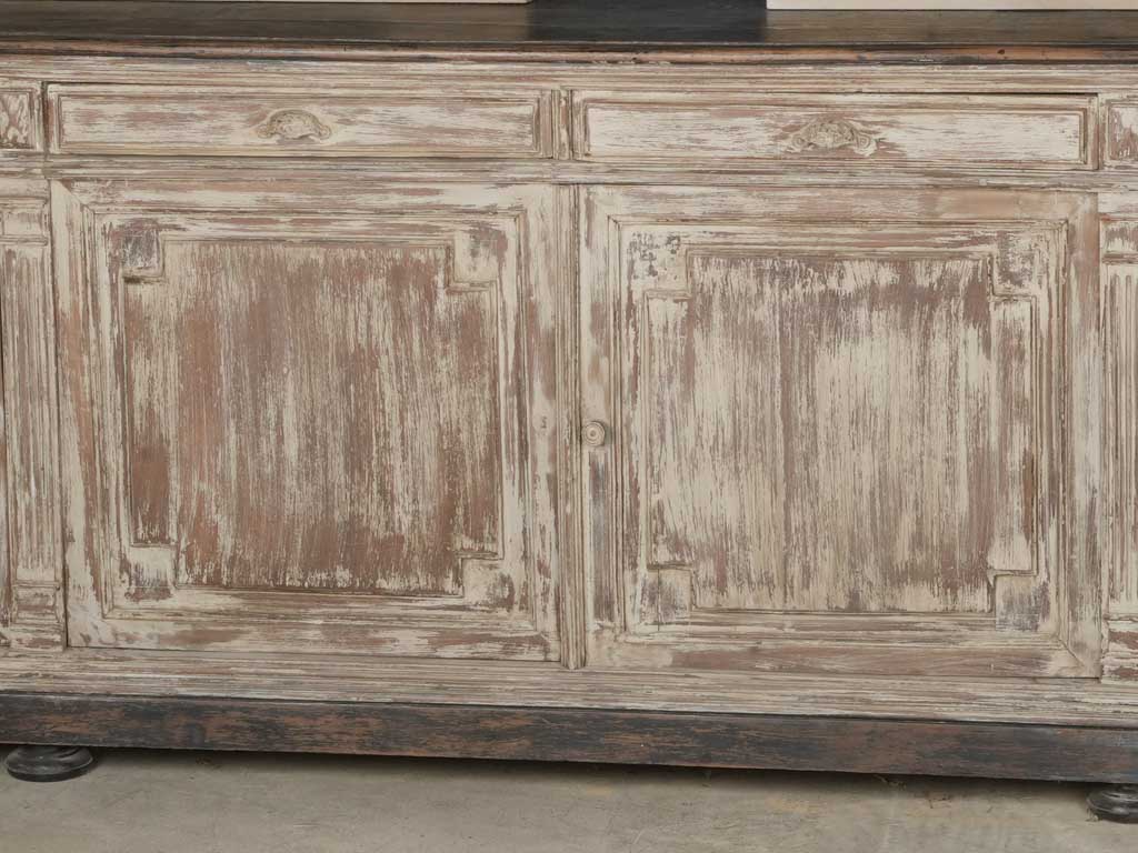 Weathered French oak sideboard