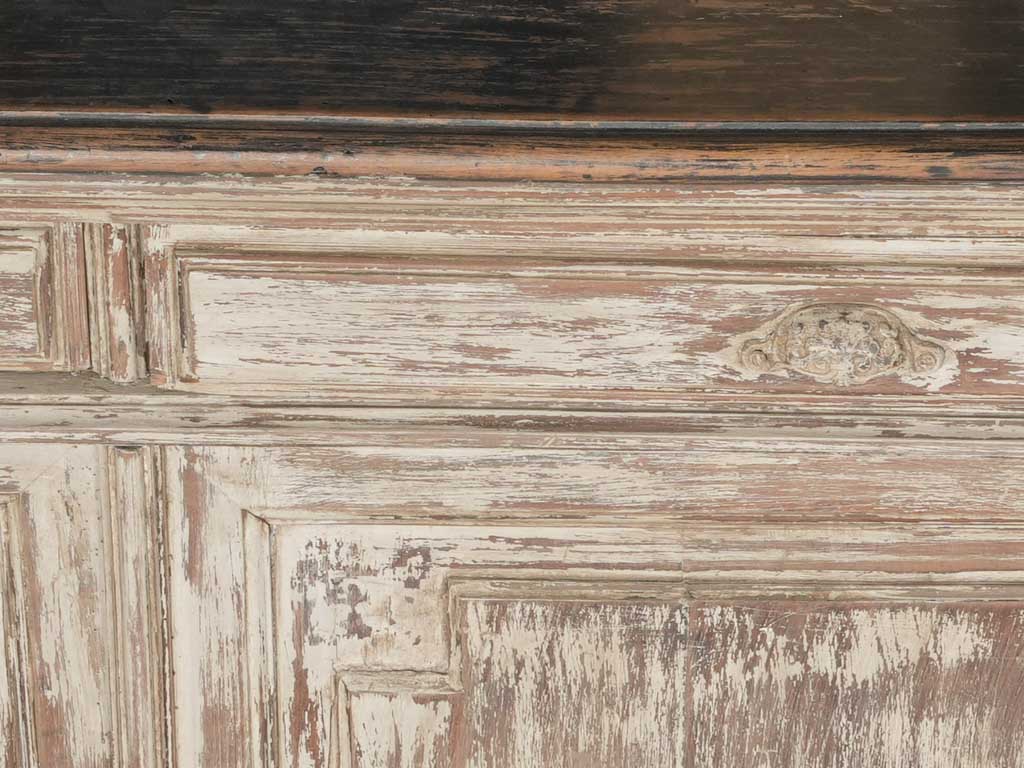 Distressed finish oak furniture