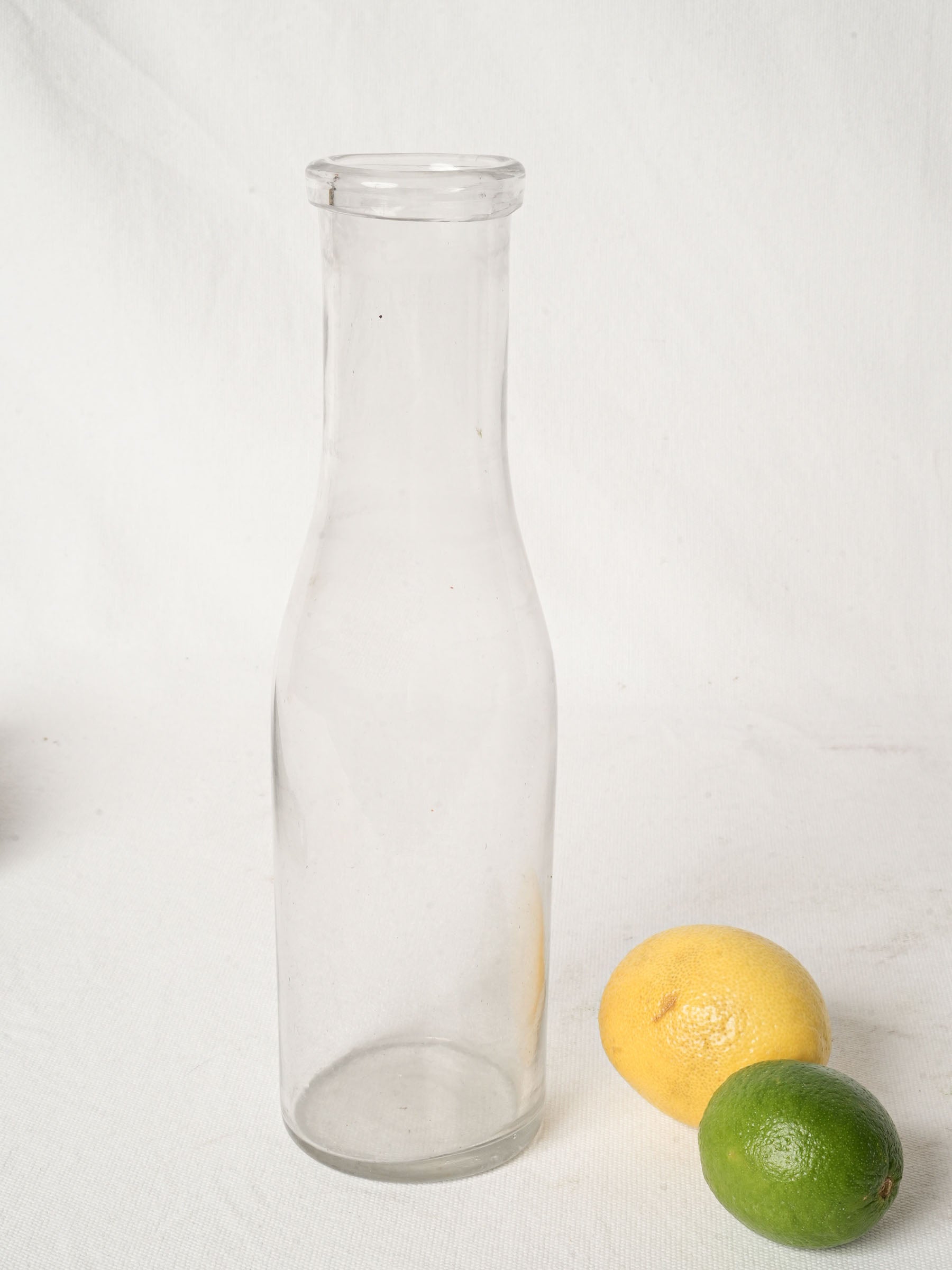 Vintage French Glass Carafe 12¼"
