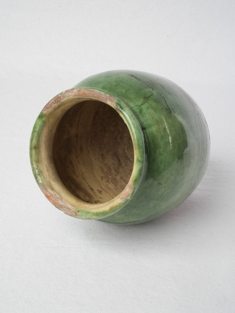 Colonial-style clay terracotta jar