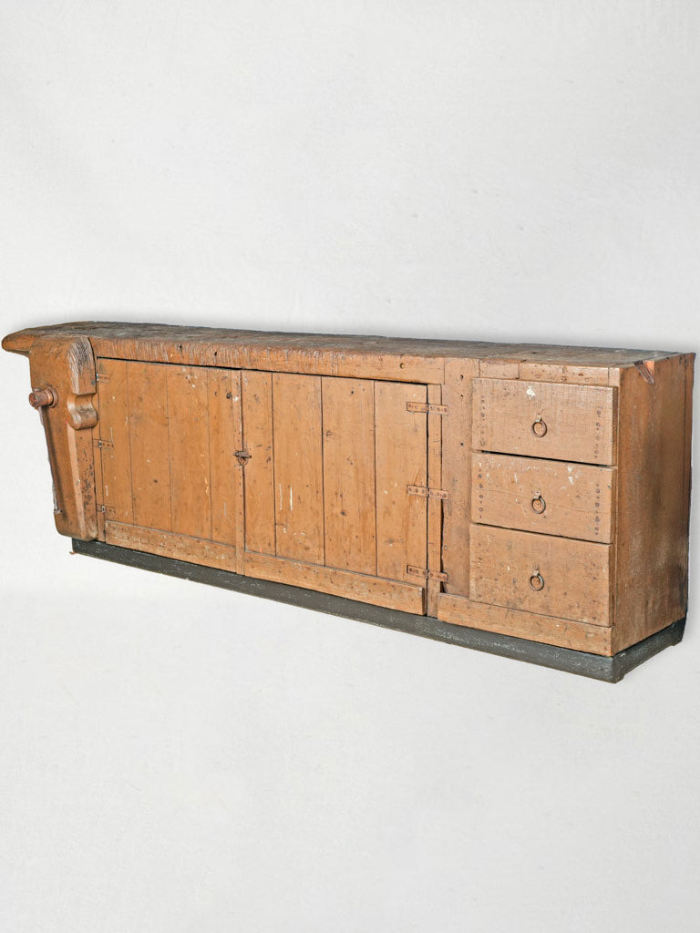 Vintage Carpenter's Workbench Sideboard - 102¾"