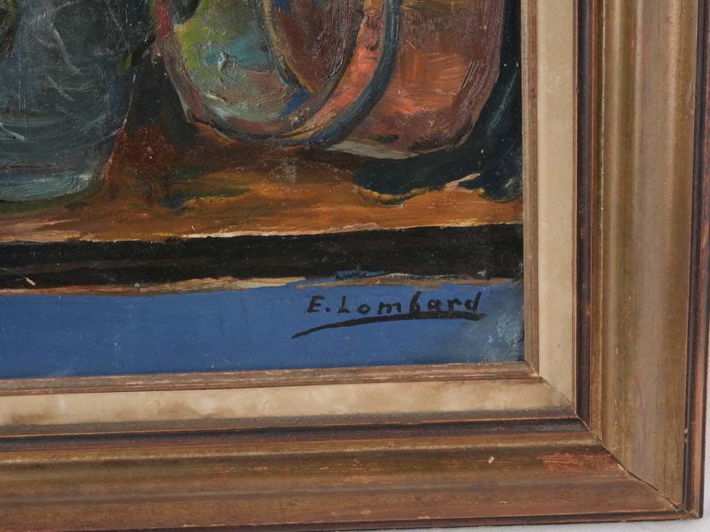 Mid-20th Century Still Life by Émile Lombard c. 1950 - 33" x 38¼"