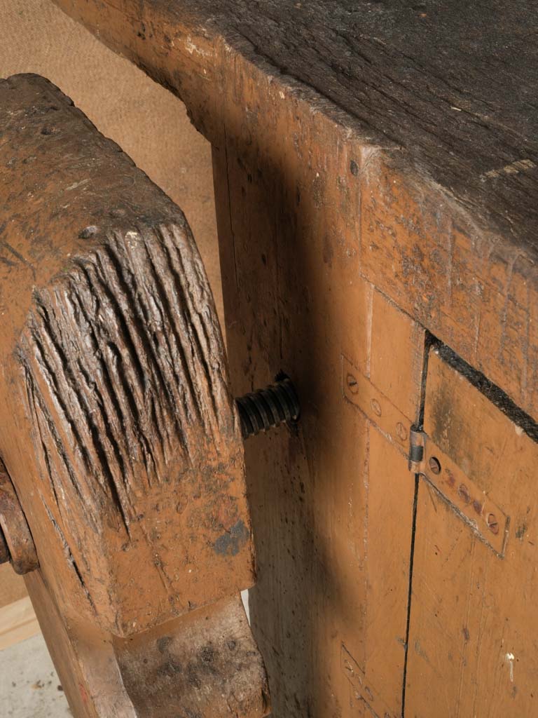 Raw industrial sideboard
