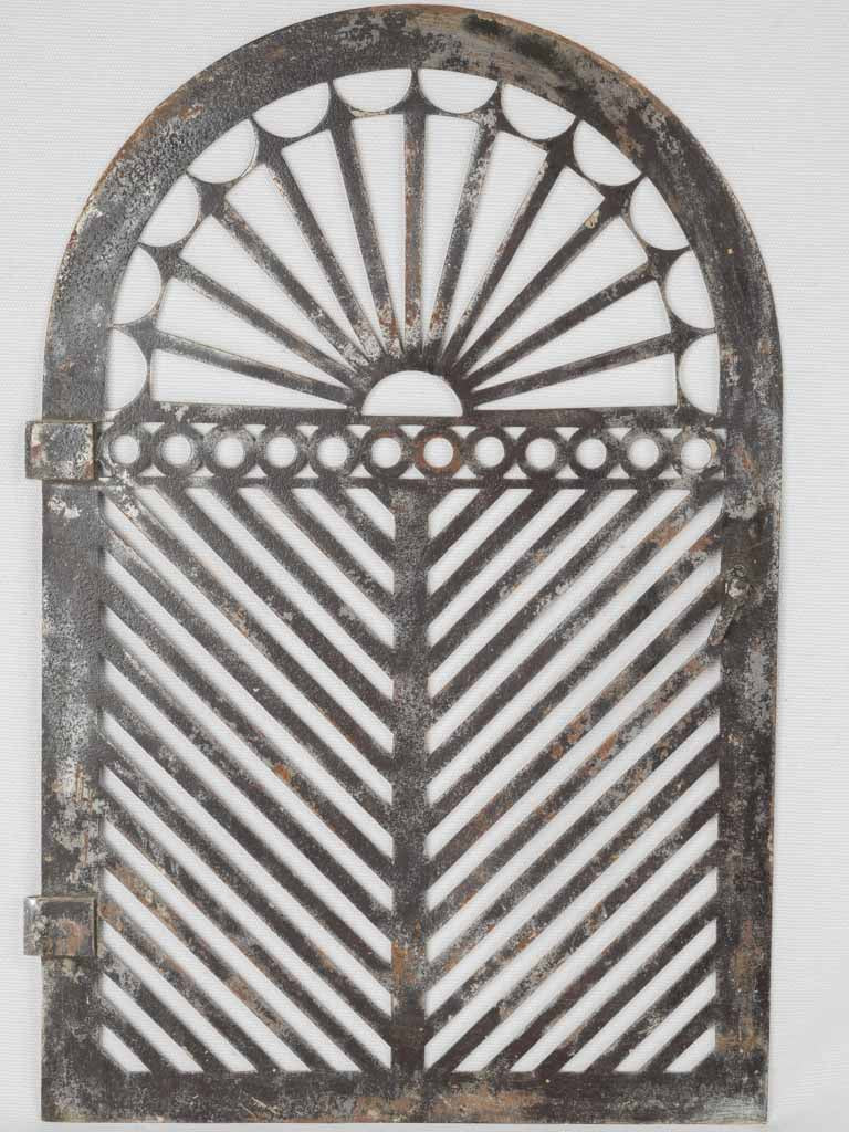 Vintage iron gate