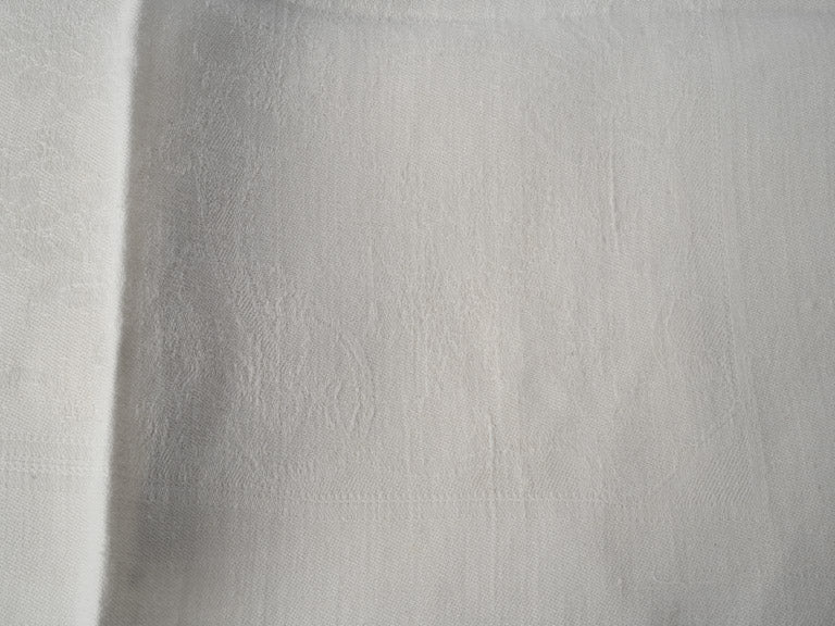 Classic monogrammed damask linens