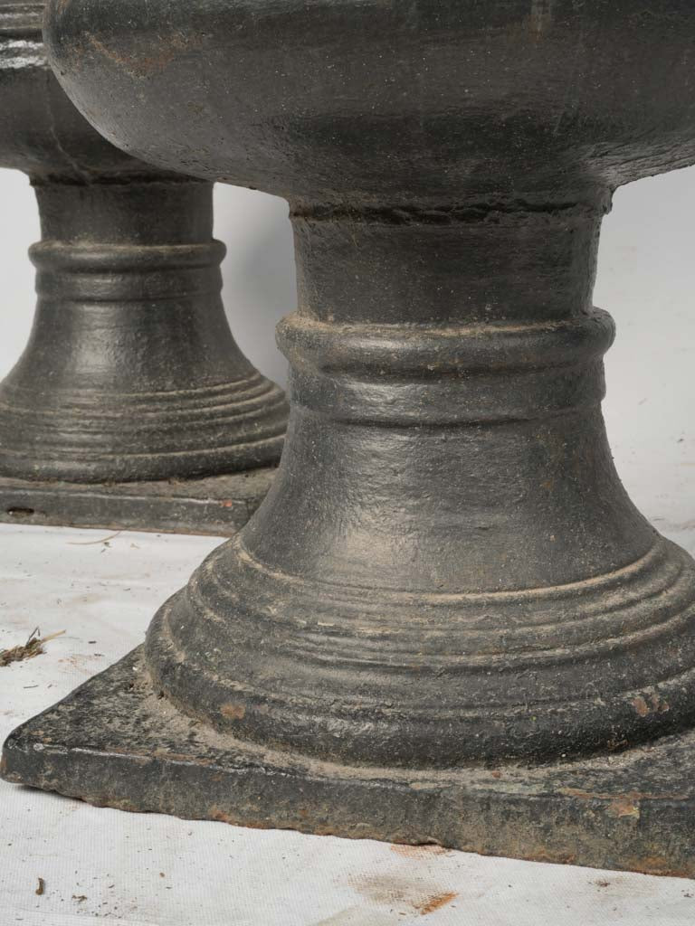 Classic French garden urns