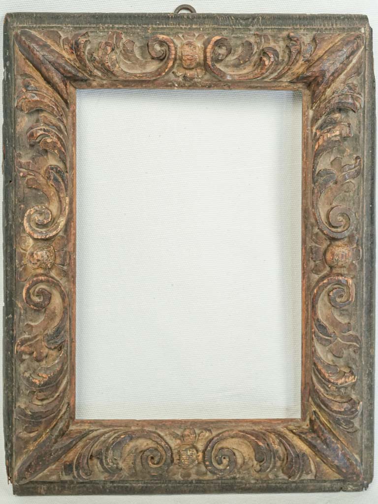 Elegant antique wooden frame
