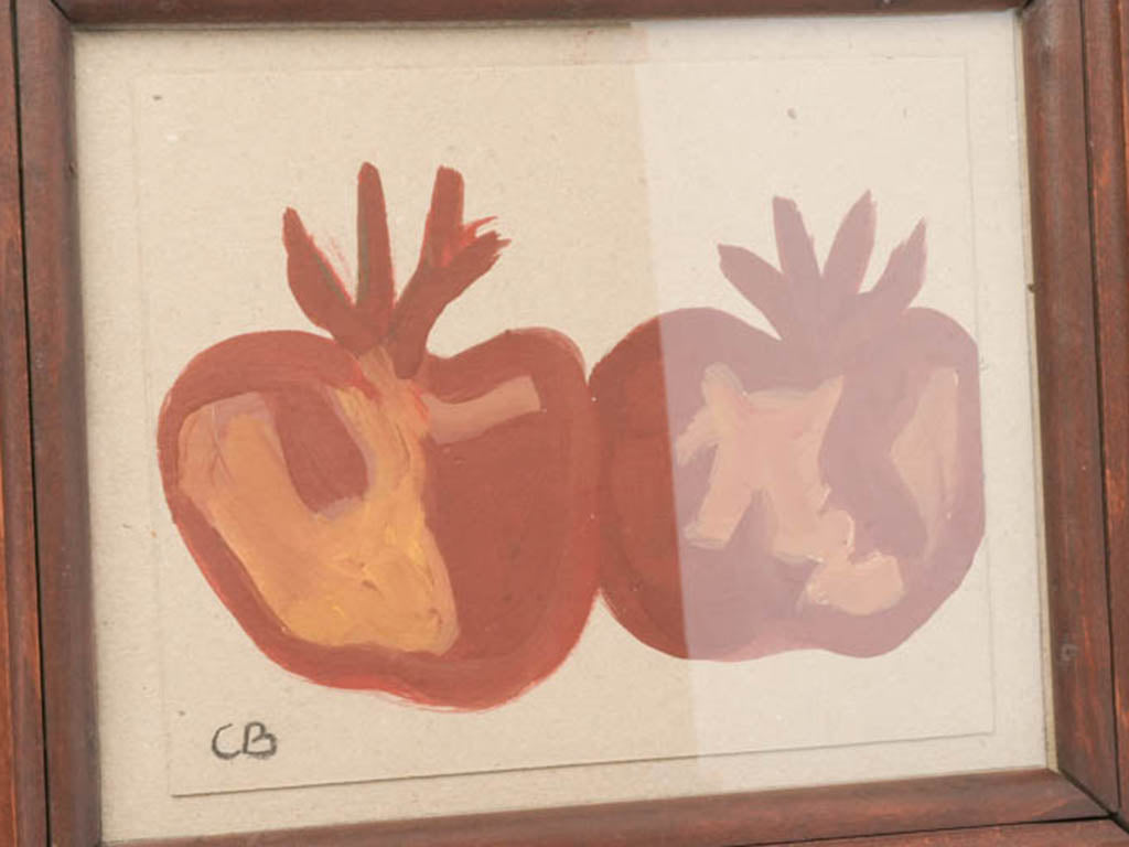 Bold decorative pomegranate compositions