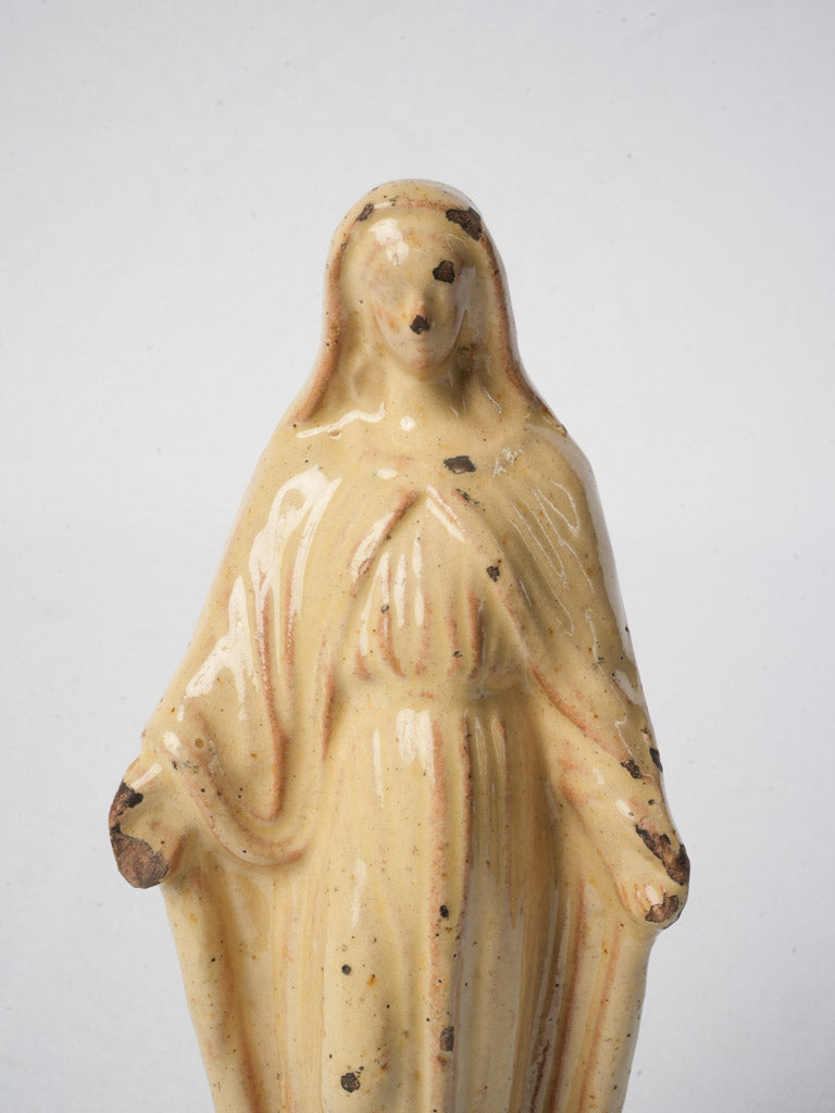 Elegant rustic French Marian figure
