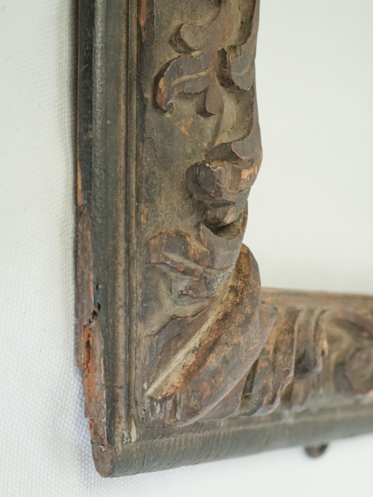 Lyrical sophisticated mirror frame