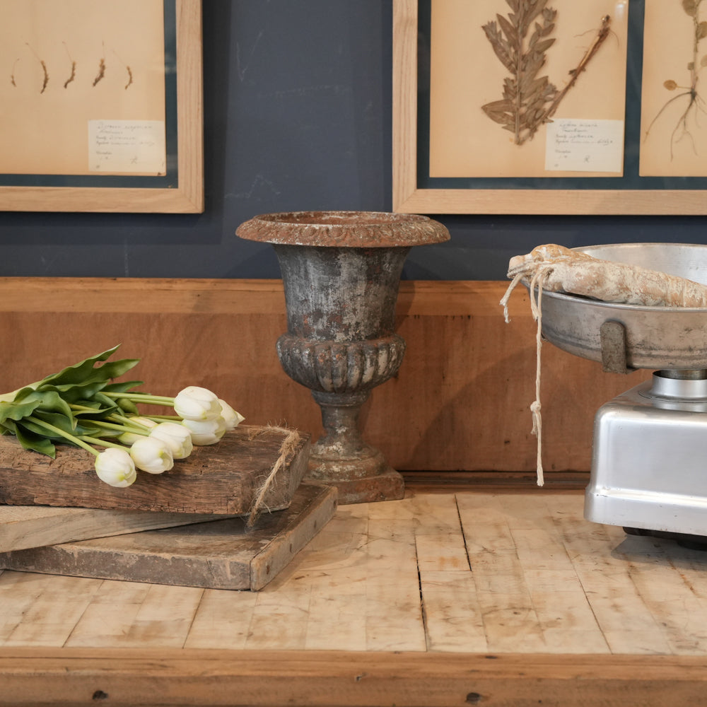 Classical French patina Medici urn