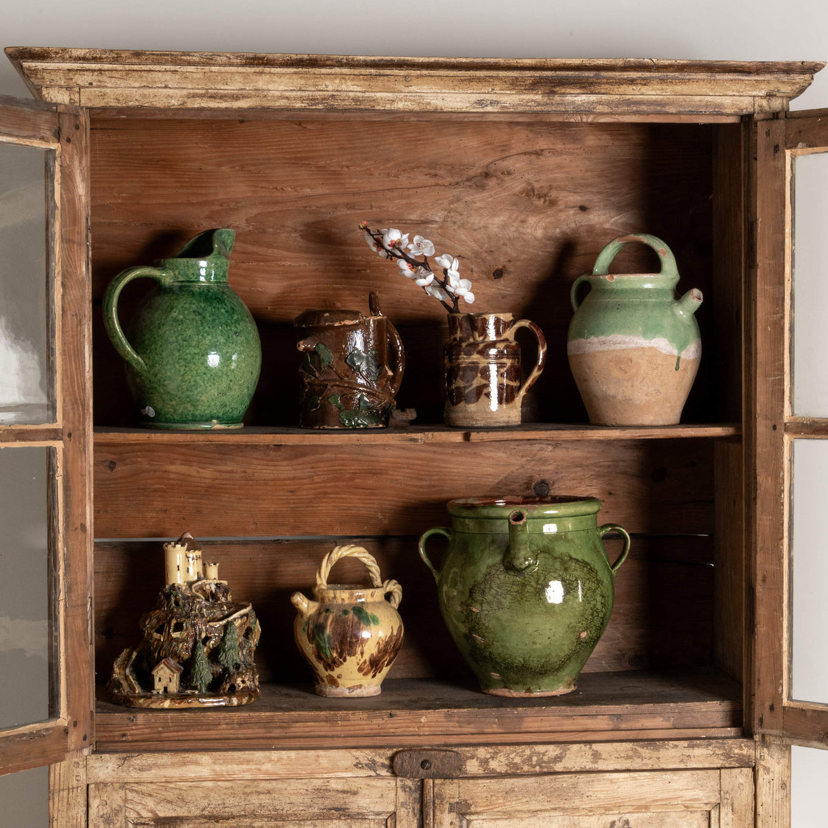 Charming Dieulefit pottery coffee pot
