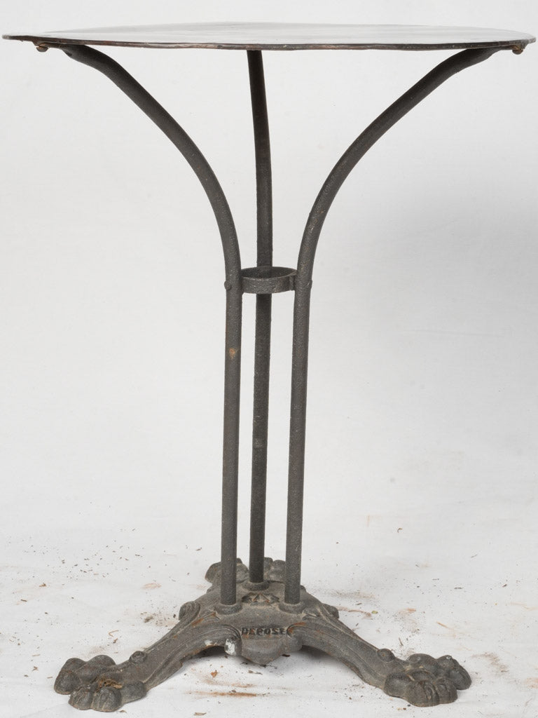 Elegant historical lion paw table