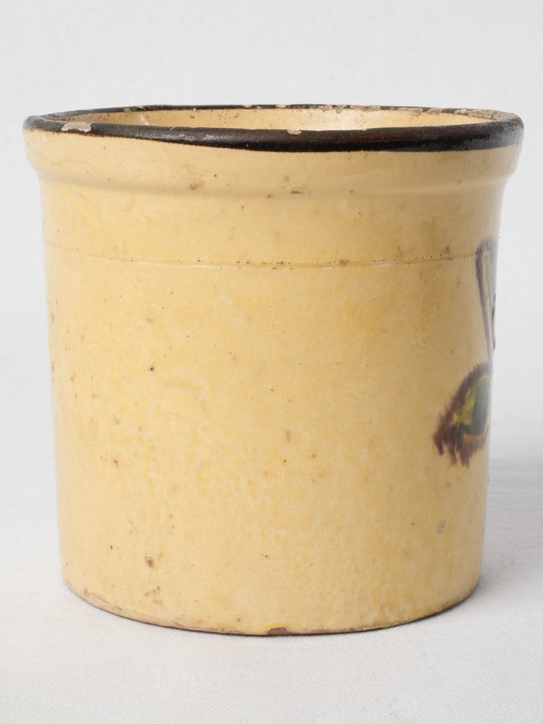 Earthy-toned Alpine-inspired jar