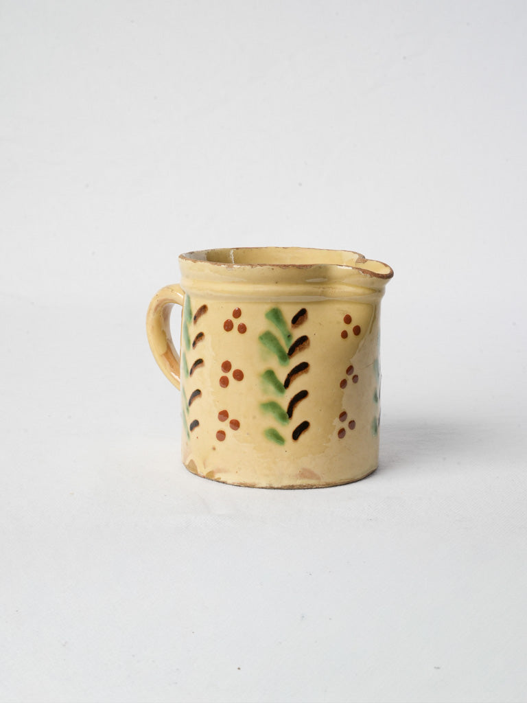 Rustic terracotta pitcher