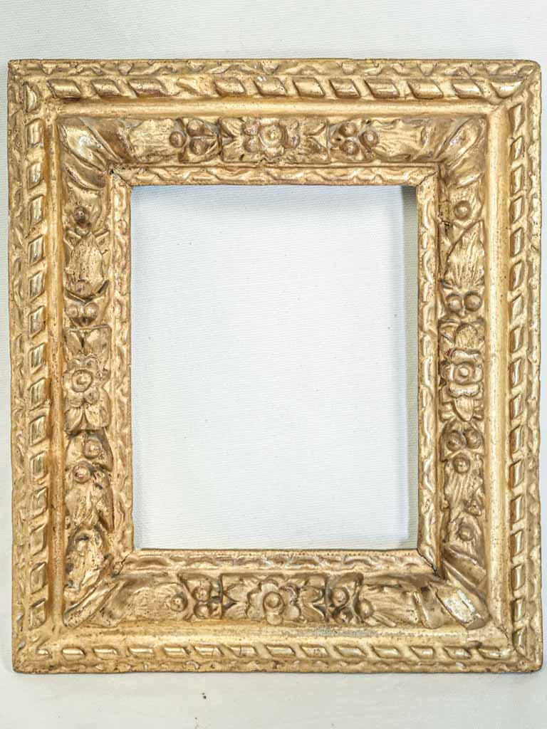 Antique French oak frame