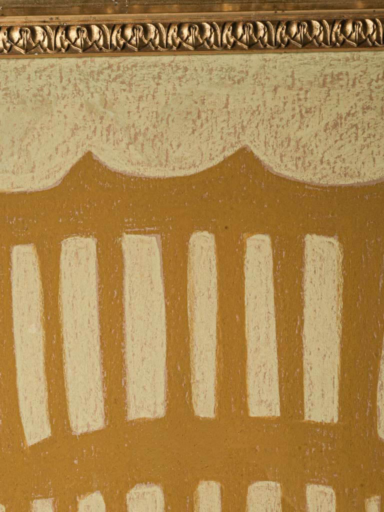 Large-Scale Chair Portrait by Caroline Beauzon in Giltwood Frame - 48½" x 35"