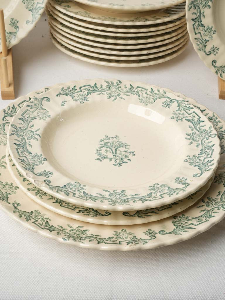 Soft ivory glazed dinnerware