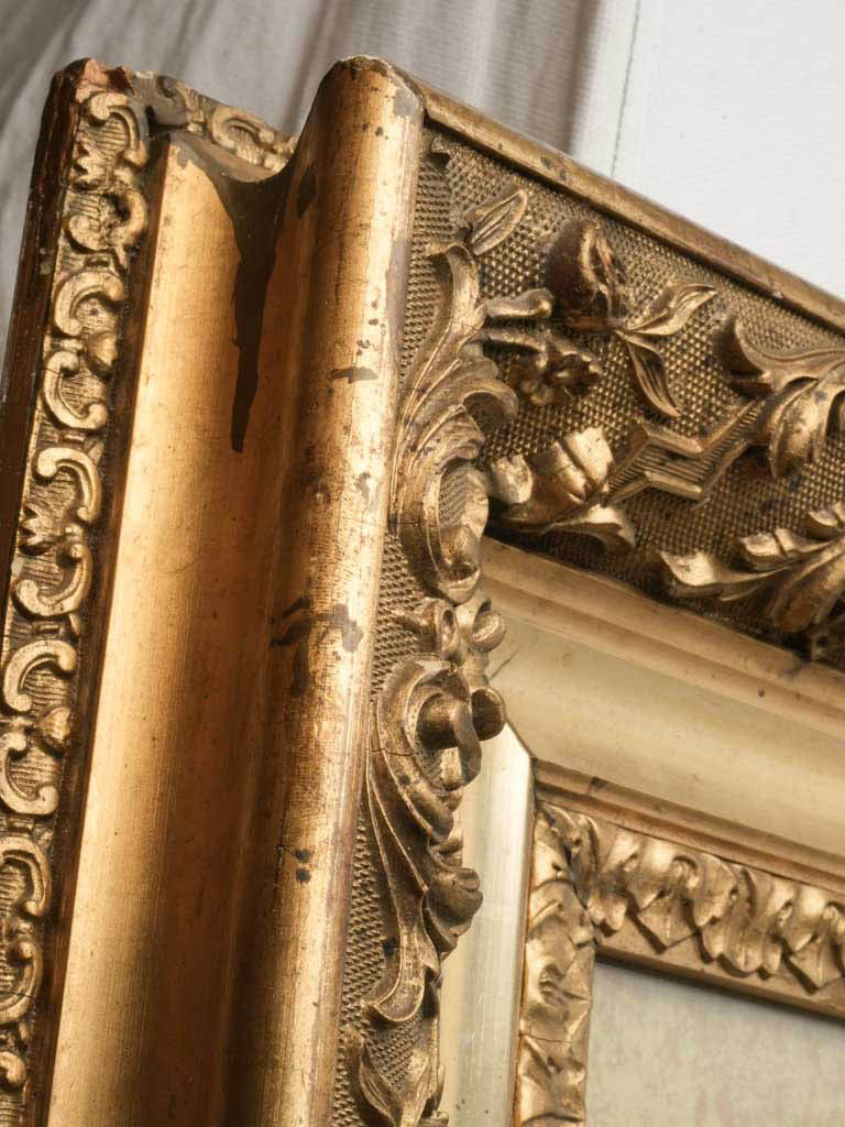 Large-Scale Chair Portrait by Caroline Beauzon in Giltwood Frame - 48½" x 35"