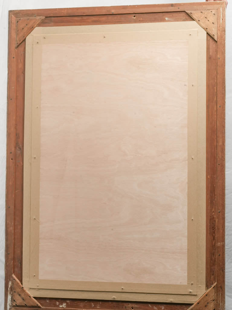 Large-Scale Chair Portrait by Caroline Beauzon in Giltwood Frame - 48½" x 35"