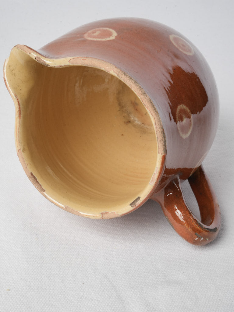 Warm beige interior pottery vase