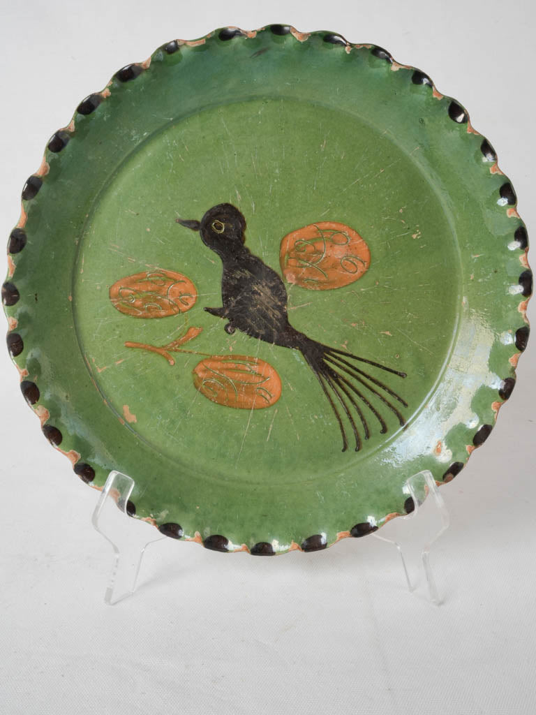 Vintage French mountain living display dish