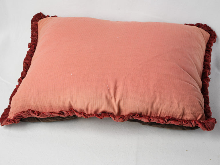 Vintage Napoleon III cushion