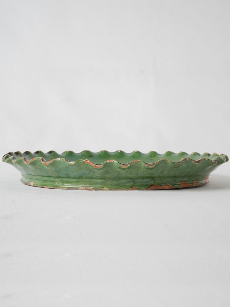 Classic French mountain living display plate