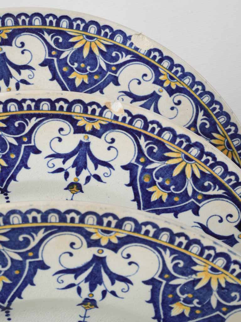Colorful decorative wall plates