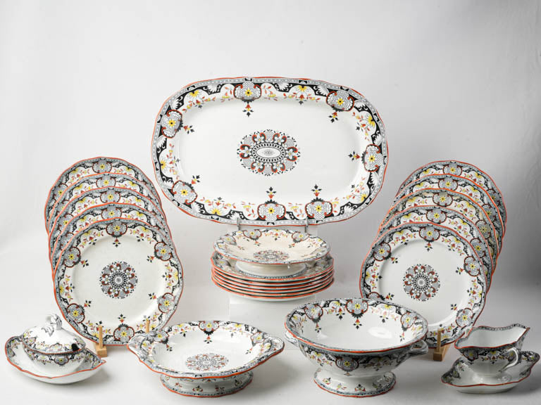 Antique English Dinnerware Set
