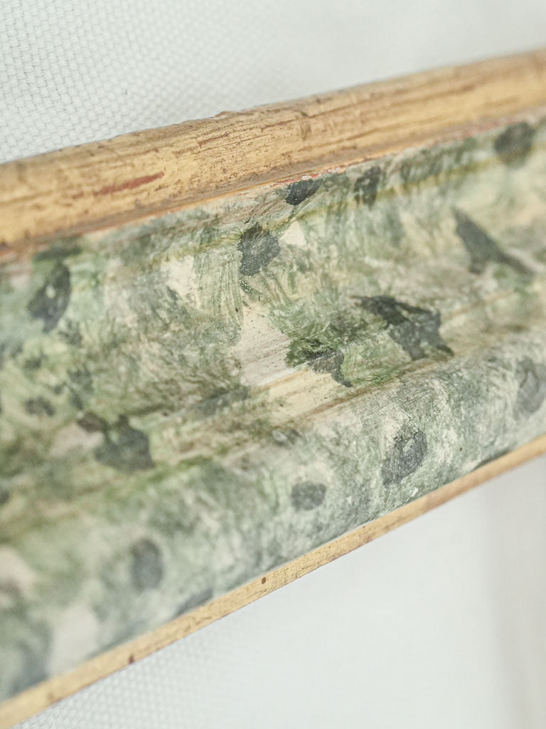 Gilded accent vintage frame