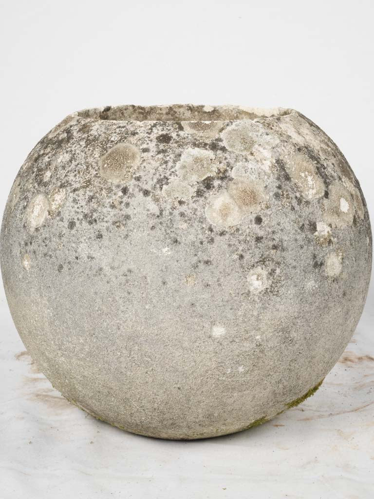 Set Of Six Willy Guhl-Style Spherical Planters 15¼"