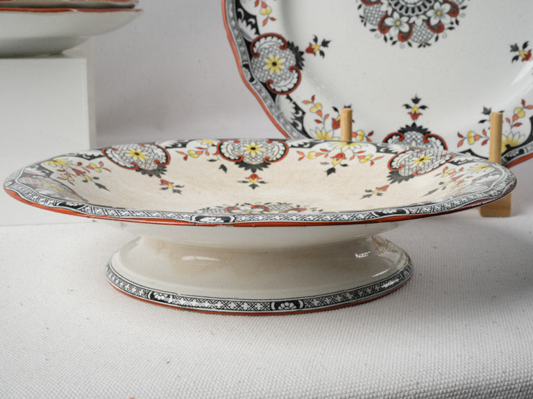 Vivid Polychrome Ceramic Dishes
