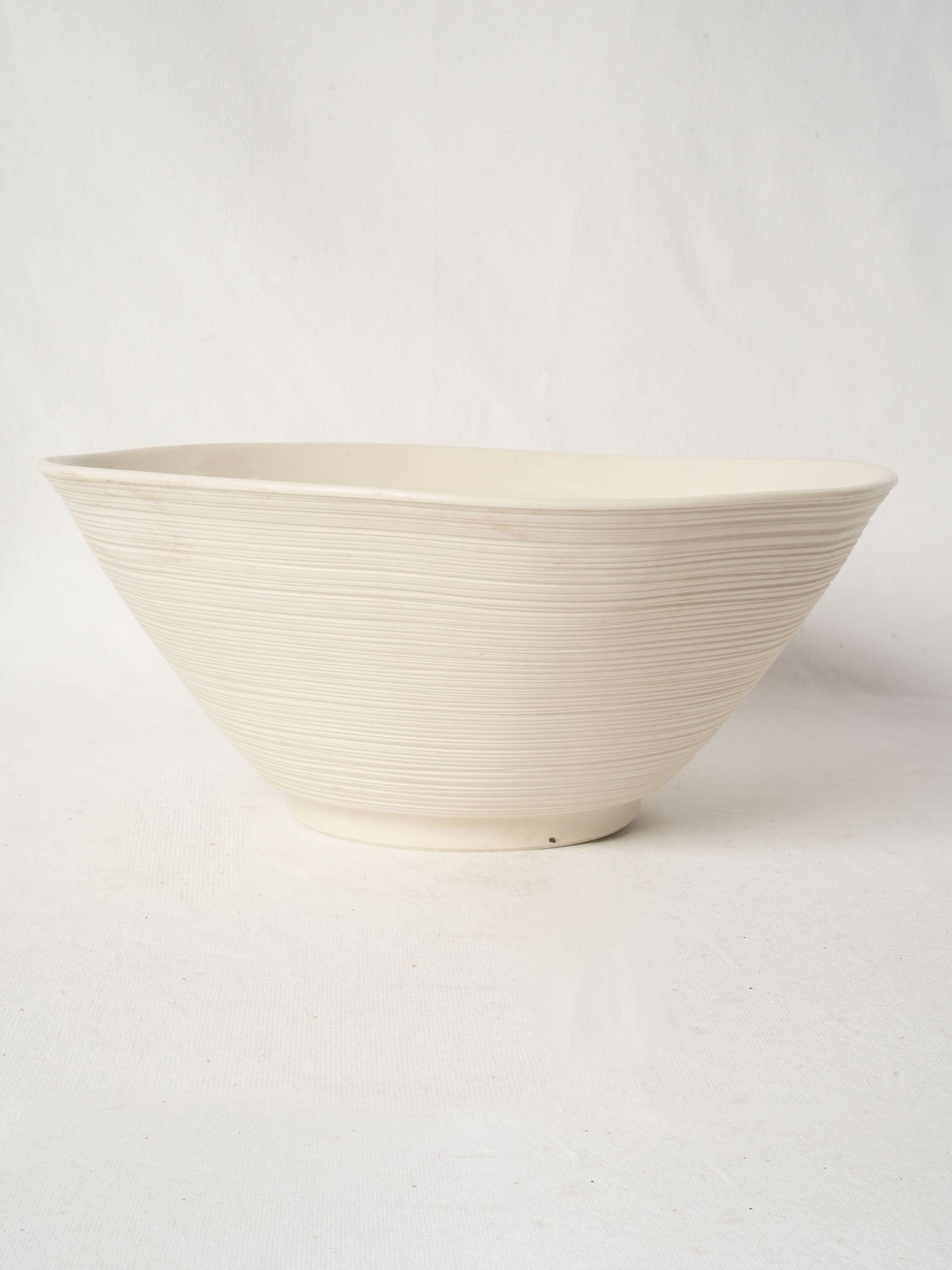 Stunning Large Artisan Porcelain Serving Bowl by Atelier-A France - 14½"
