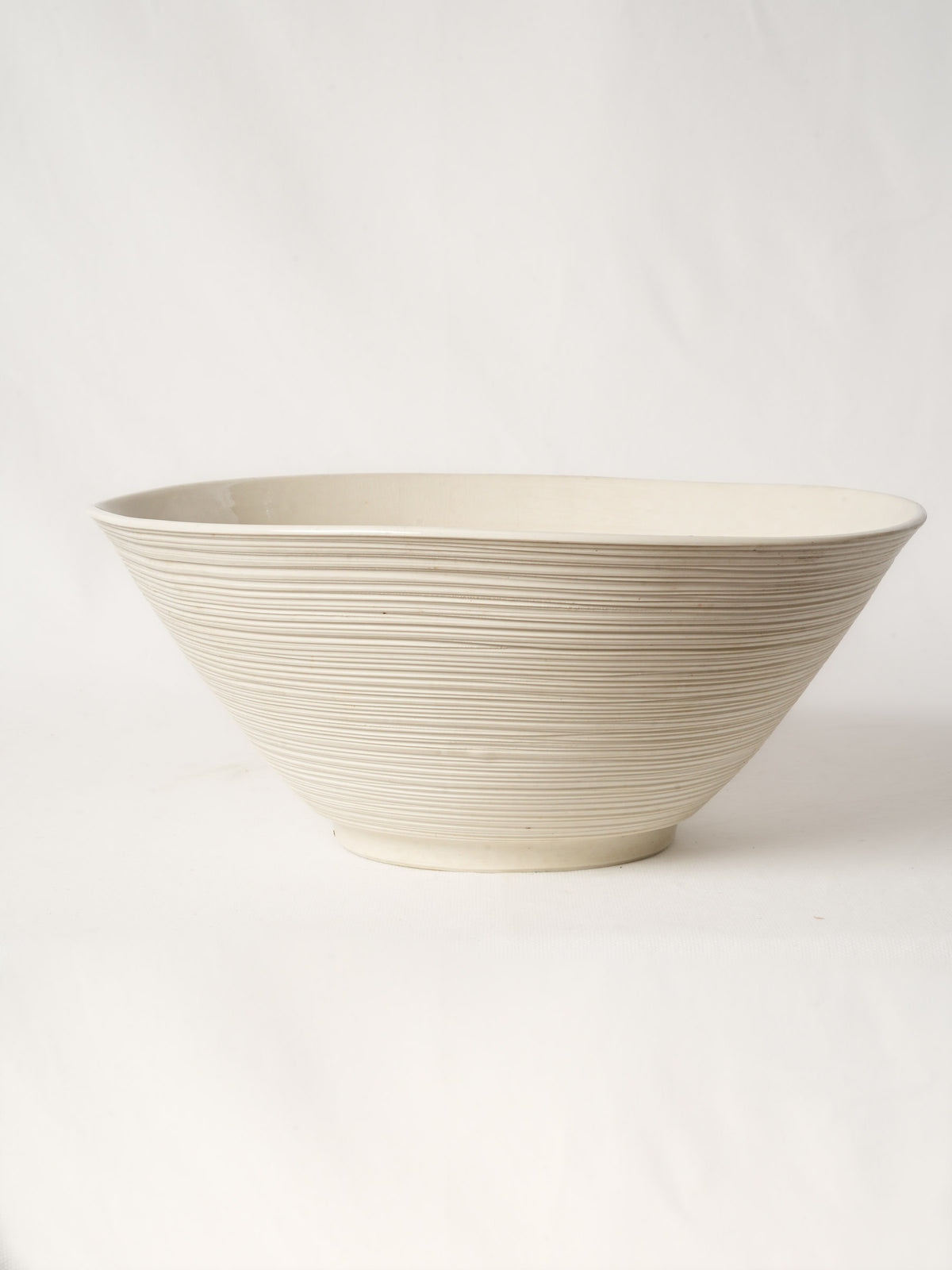 Stunning Large Artisan Porcelain Serving Bowl by Atelier-A France - 14½"