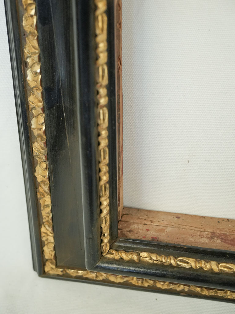 Ebonized Wood Frame