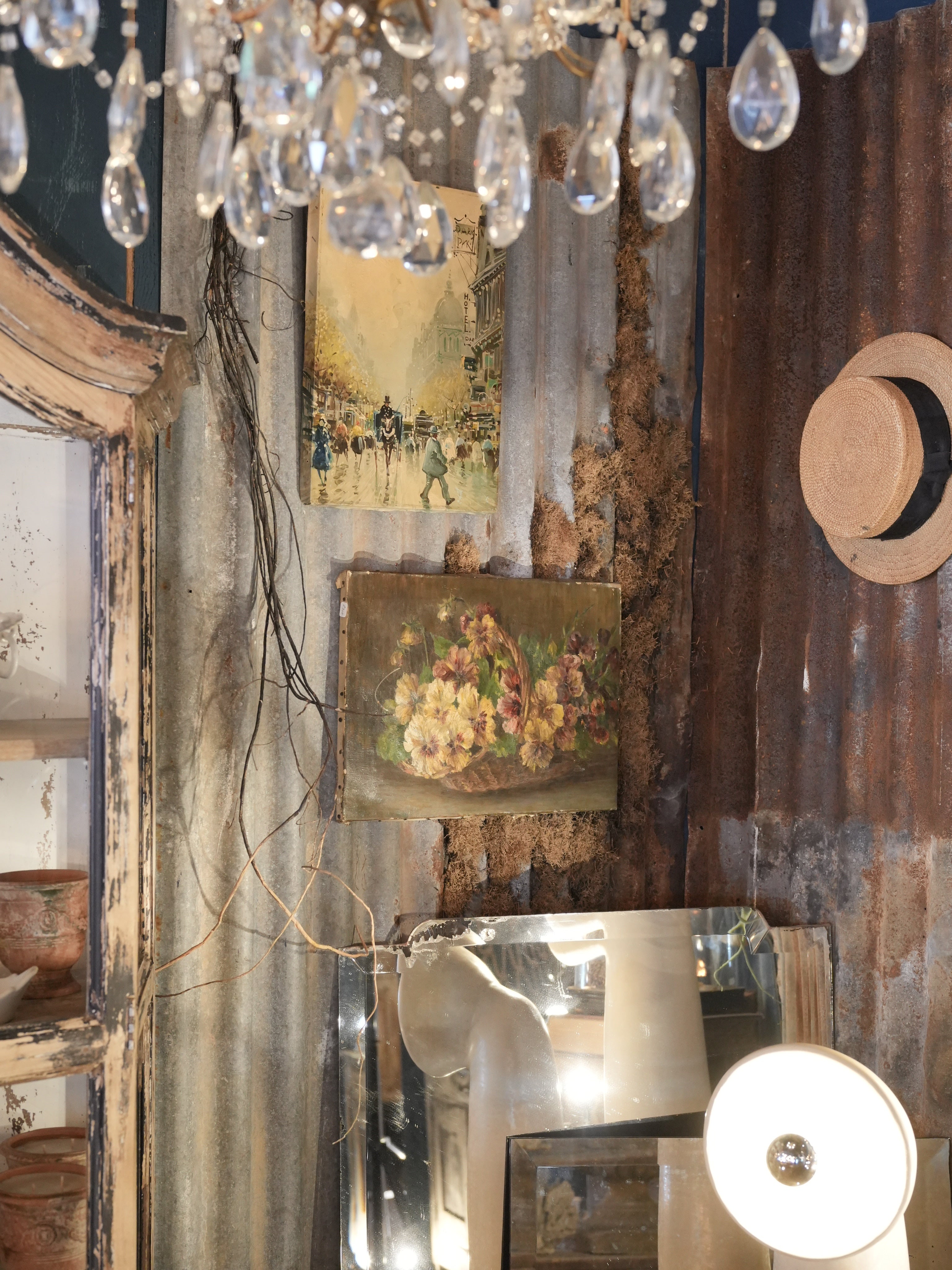 Velvety textured vintage masterpiece