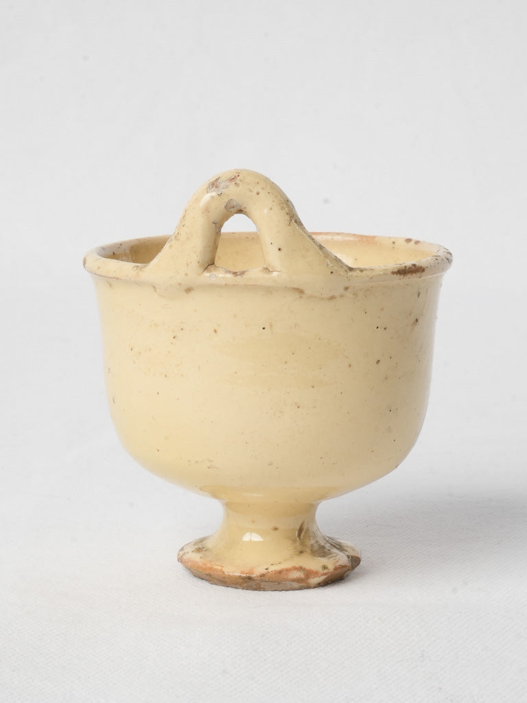 Traditional Christian symbol earthenware