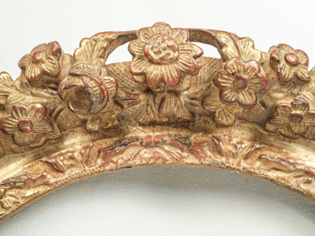 Antique French opulent picture frame